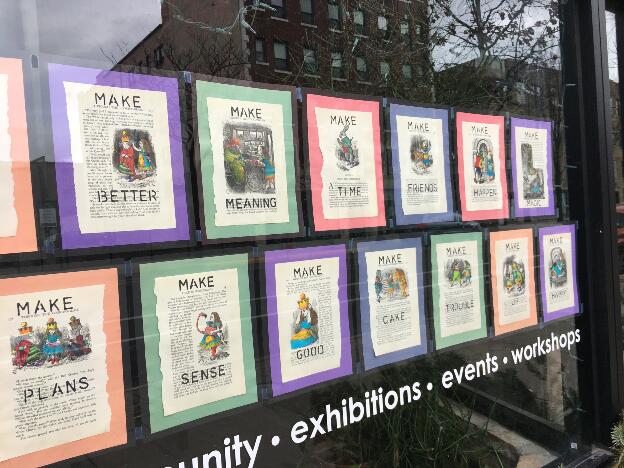 MAKE - east window installation