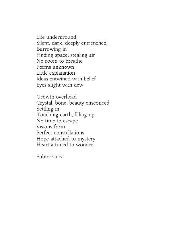 Subterranea Text